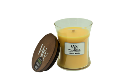 Woodwick Seaside Mimosa Candle - Medium