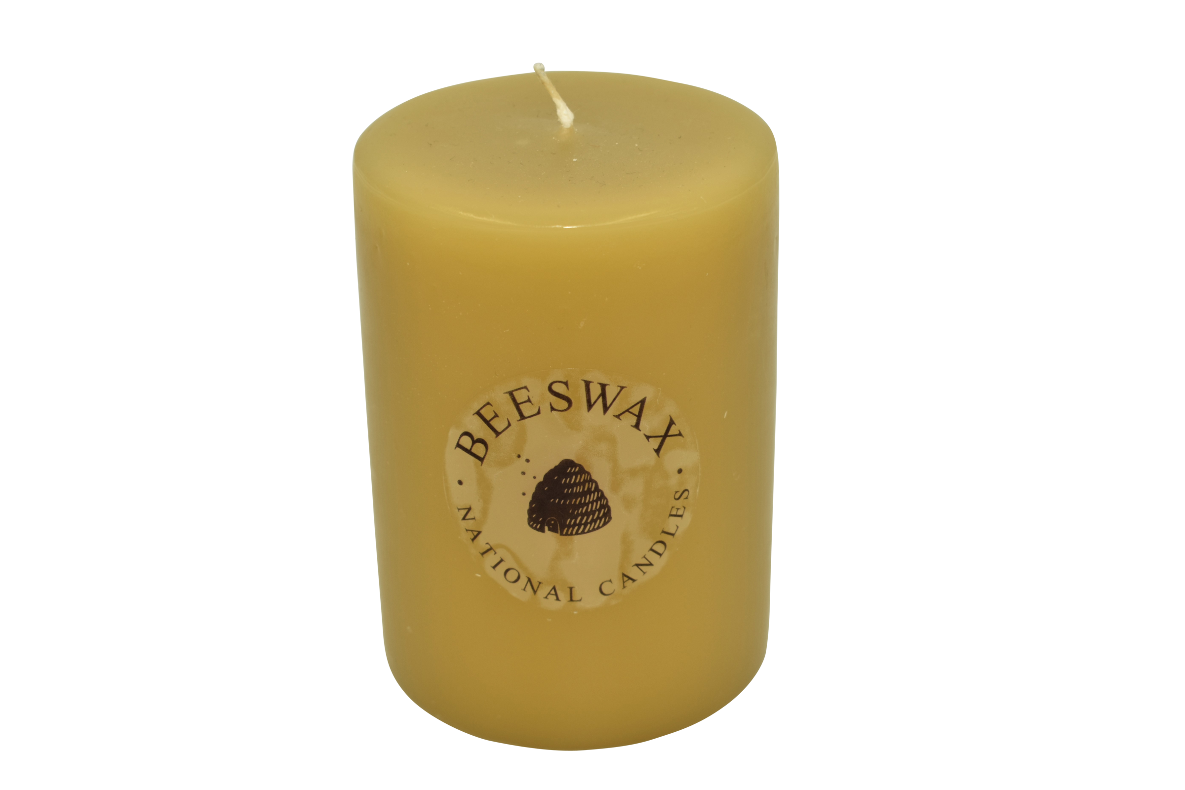 Beeswax Candle, 75mm x 100mm