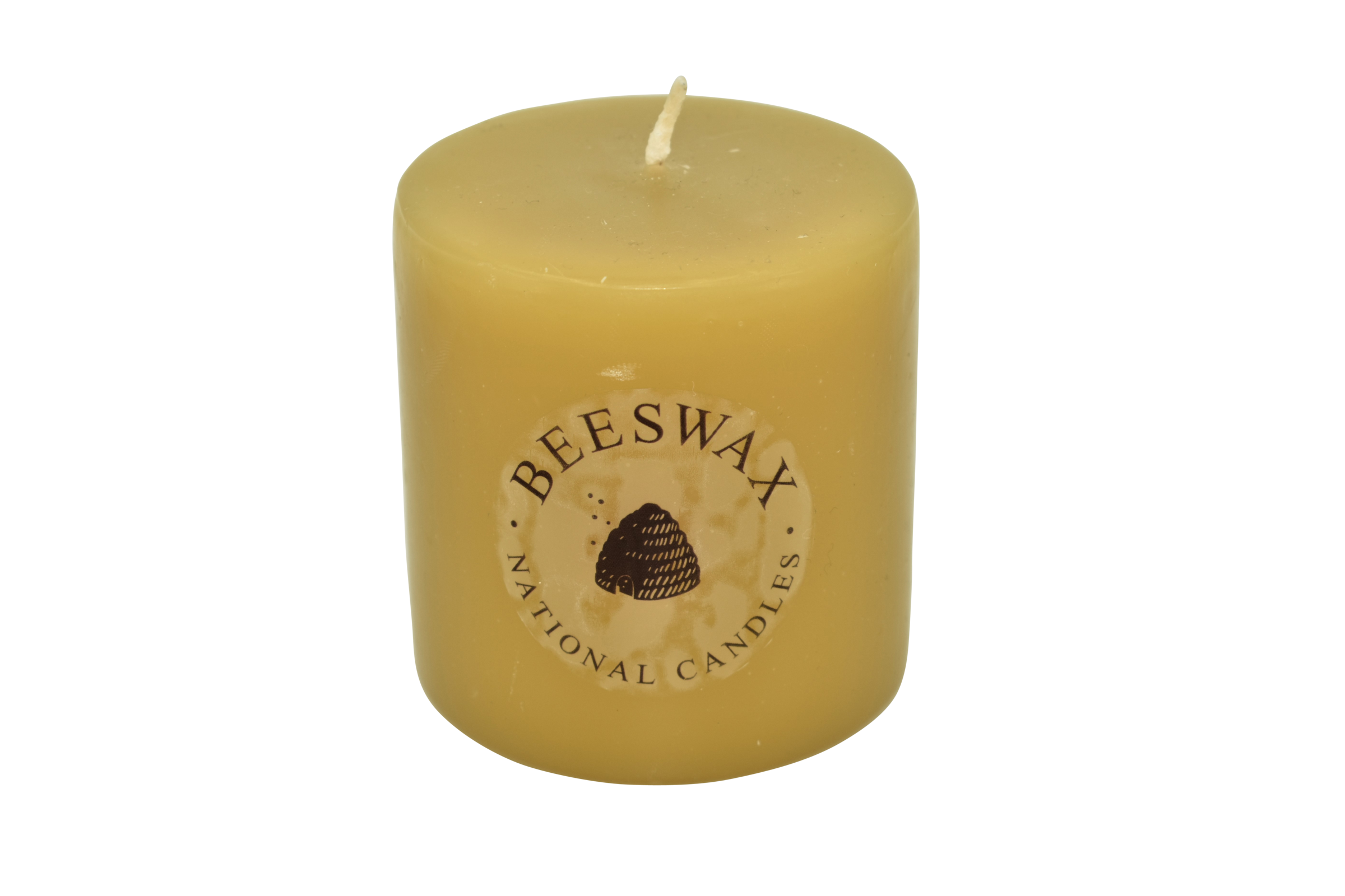 Beeswax Candle, 75mm x 75mm