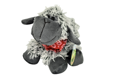 Sheep Toy Grey with Red Bandana