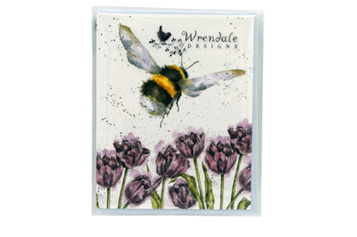 Wrendale Bee Mini Card