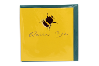 Queen Bee Belly Button Designs Card