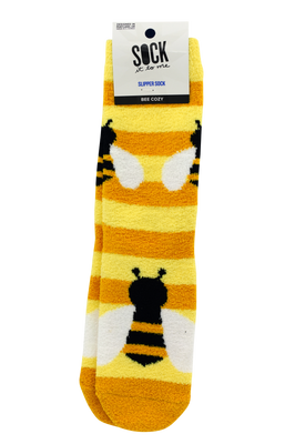 Bee Slipper Sock