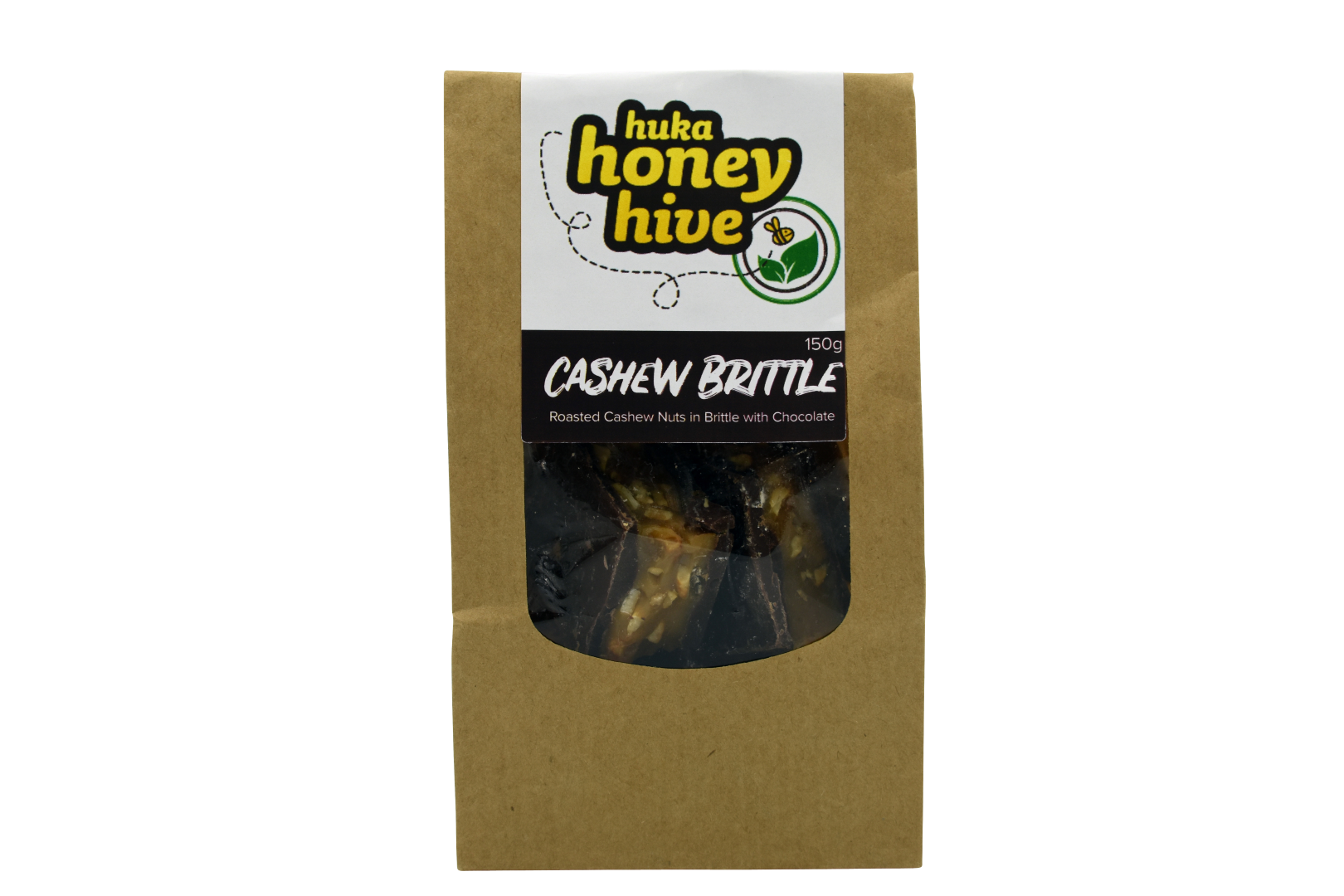 Huka Honey Hive Cashew Brittle 150g