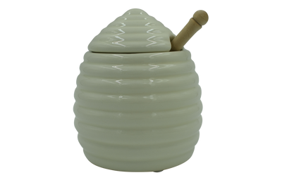 Honey Pot with Honey Dipper