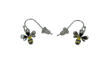 Silver Bee Earrings Boxed