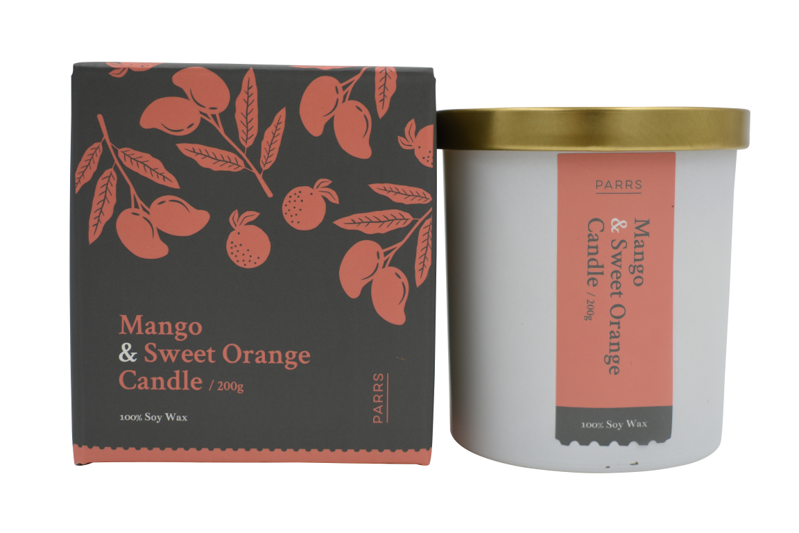 Mango and Sweet Orange Candle 200g