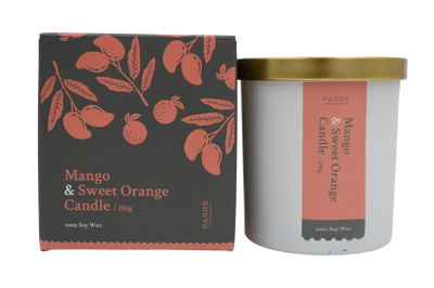 Mango and Sweet Orange Candle 200g