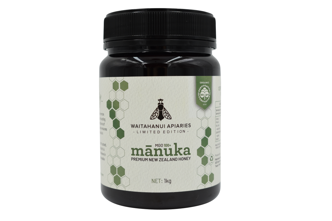Waitahanui Apiaries Manuka Honey 100+MGO 390g