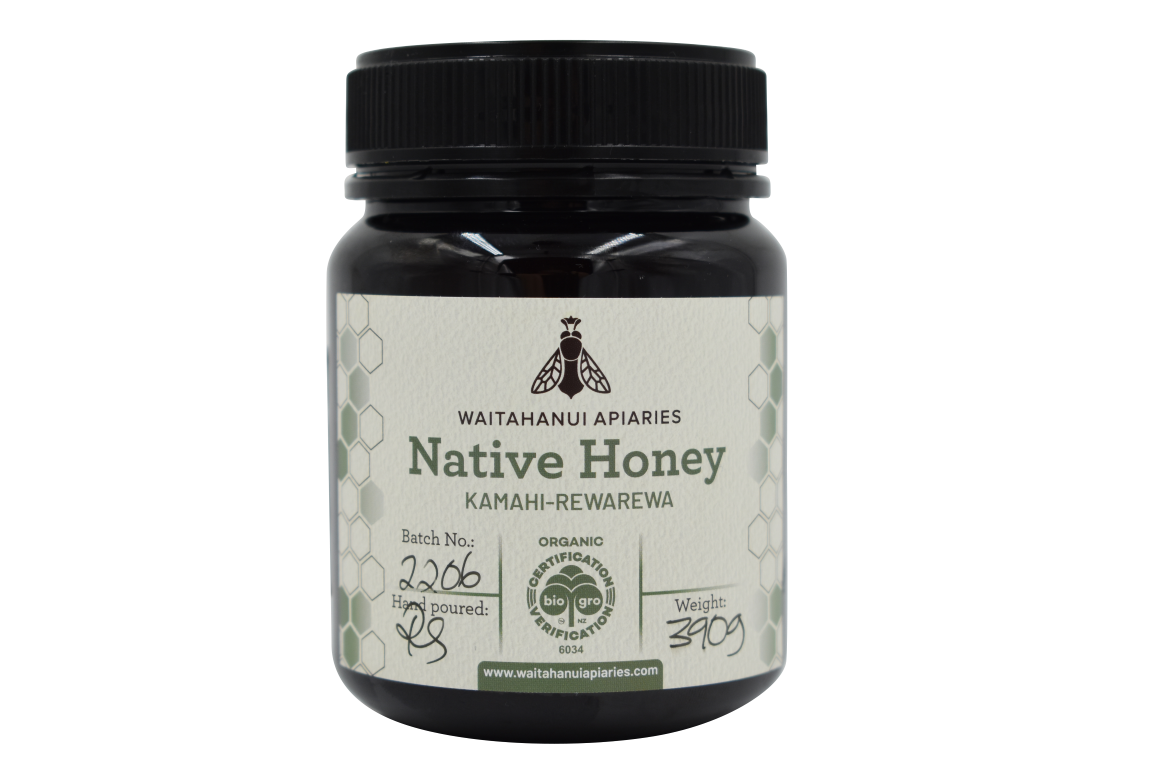 Waitahanui Apiaries Native Honey 390g