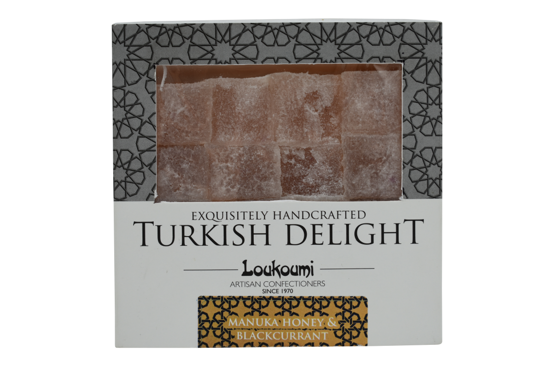 Loukoumi Turkish Delight Manuka and Blackcurrant 16pc