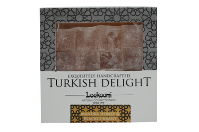 Loukoumi Turkish Delight Manuka and Blackcurrant 16pc