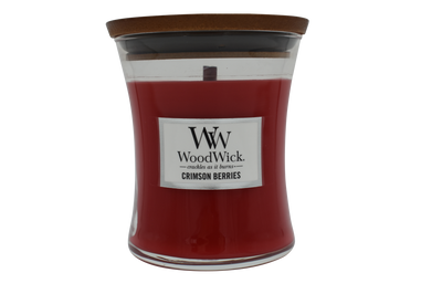 WoodWick Crimson Berries Candle - Medium