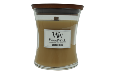 Woodwick Golden Milk Candle - Medium