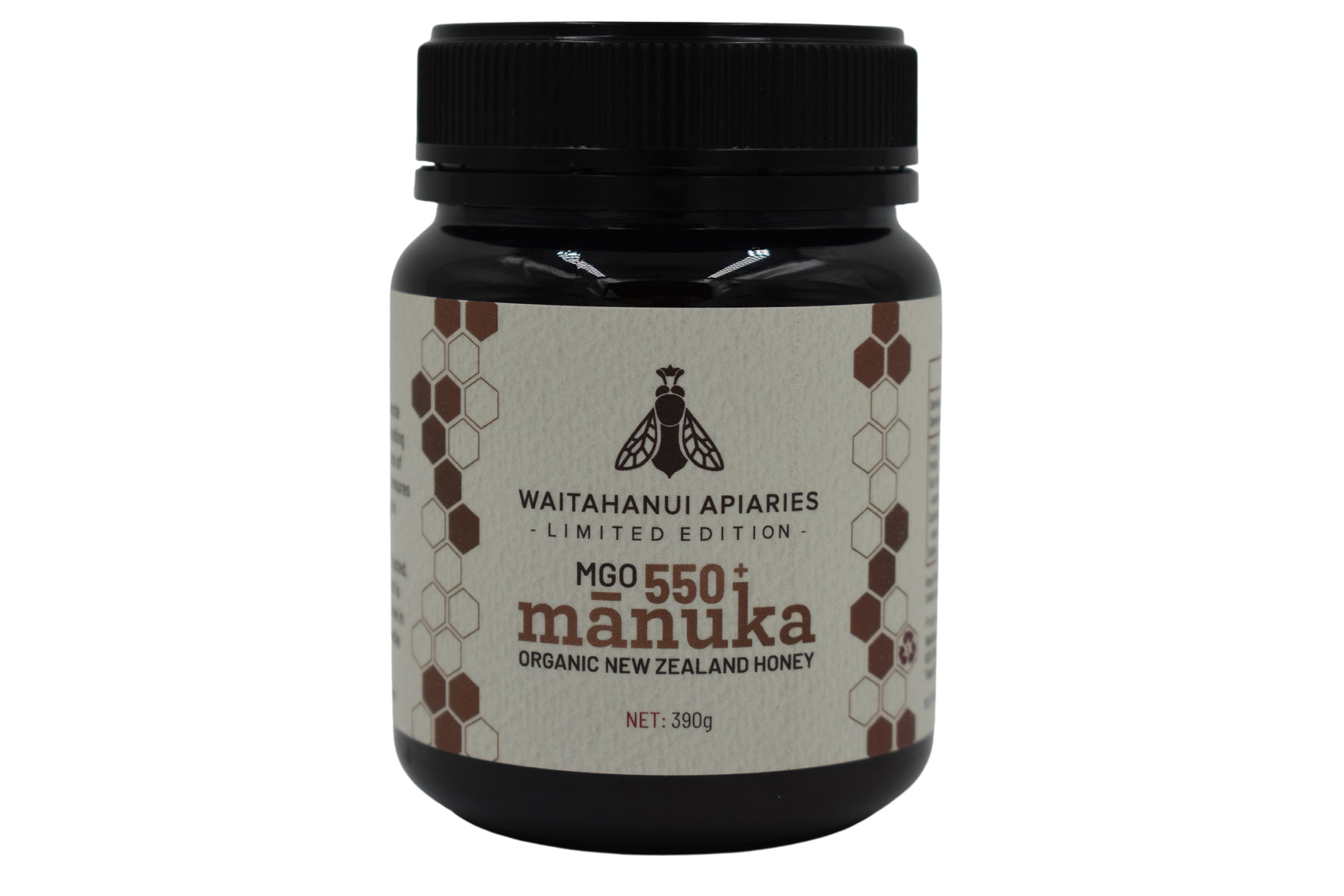 Waitahanui Apiaries Manuka Honey 550+ MGO 390g