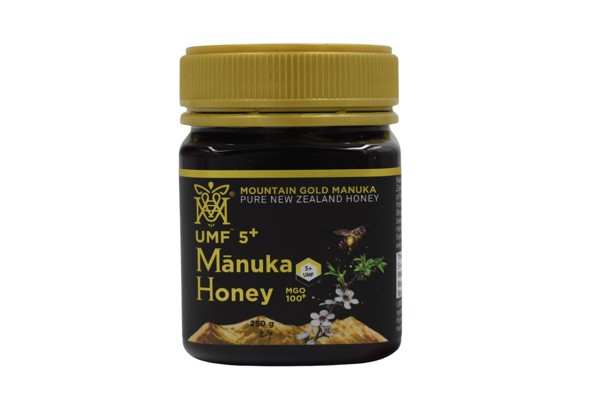 Mountain Gold Manuka Honey UMF5+ / MGO 100+ 250g