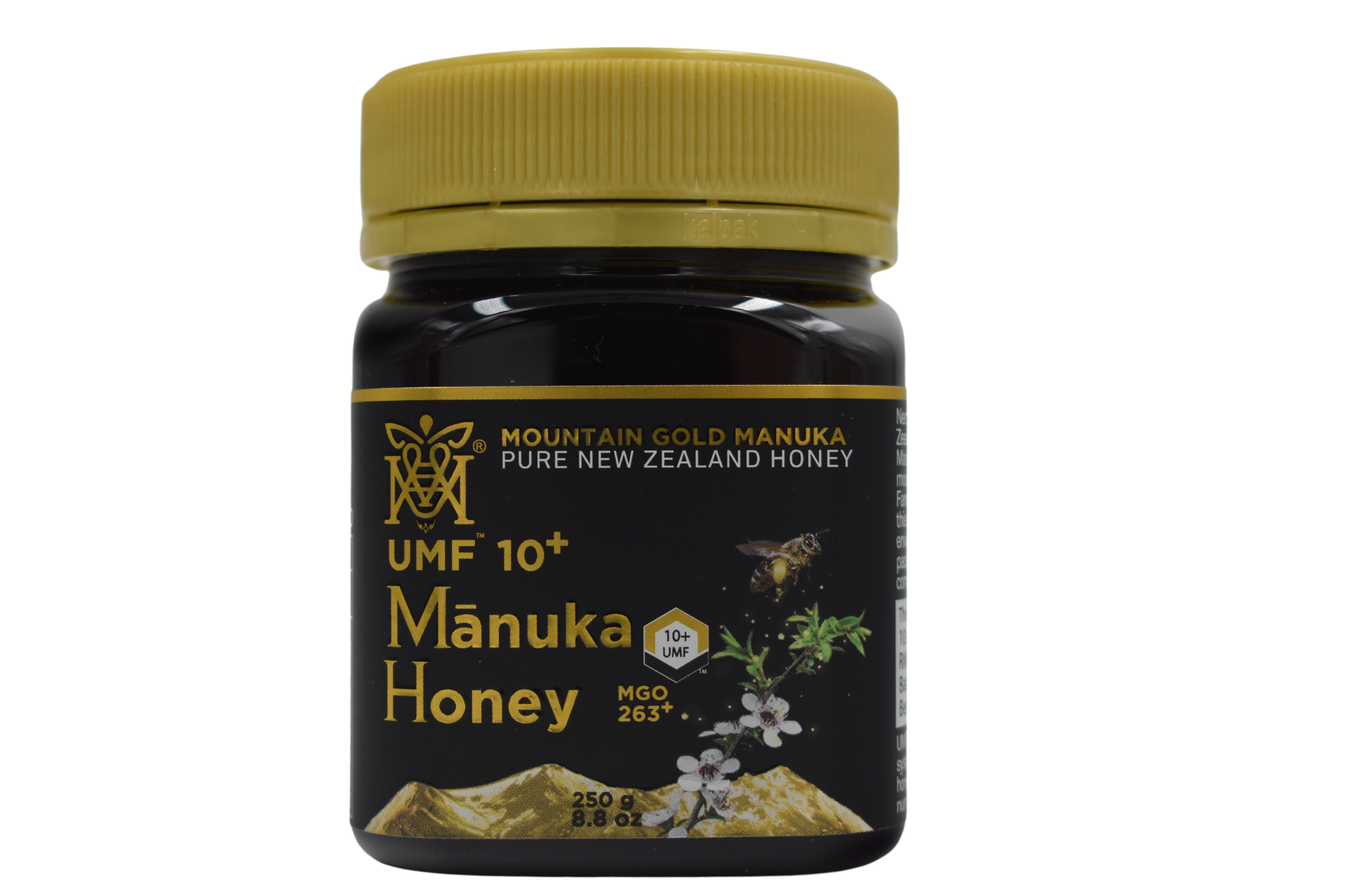 Mountain Gold Manuka Honey UMF10+ / MGO263 250g