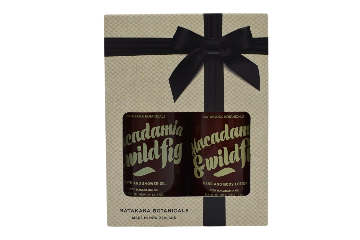 Macadamia and Wild Fig Gift Box  - Body Lotion &amp; Shower Gel