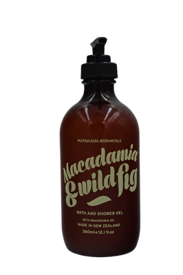 Macadamia and Wild Fig Bath and Shower Gel 360ml