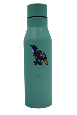 Metal Drink Bottle Designer Birds - Tui