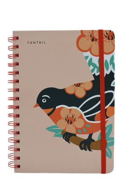 Notebook Designer Birds - Fantail