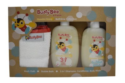 Buzzy Bee Manuka Bathtime Collection