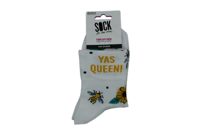 Yas  Queen - Turn Cuff Women&#039;s Crew Socks