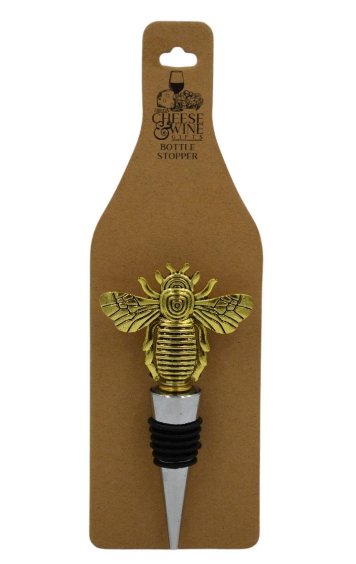 Stainless Steel Bee Bottle Stopper