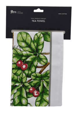 Tea Towel Kiwi &amp; Ferns