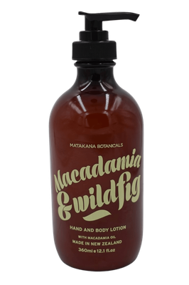 Macadamia and Wild Fig Hand and Body Lotion 360ml