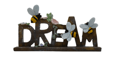 Dream Sign With Bees 17cm