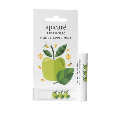 Apicare Lipaholic Honey Apple Mint Lip Balm 4.5g