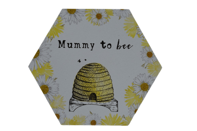 Bee Hexagonal Sign - &#039;Mummy to Bee&#039;