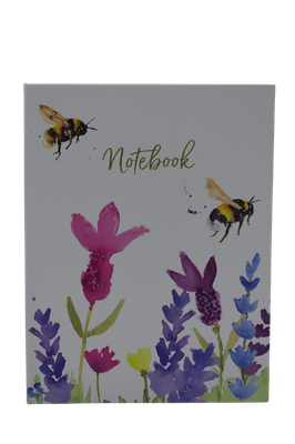 Lavender and Bees Notebook