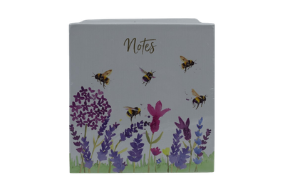 Lavender and Bees Notes Memo Block