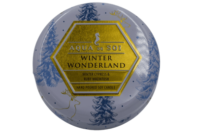 The Soi Co Winter Wonderland Decorative Candle - Tin