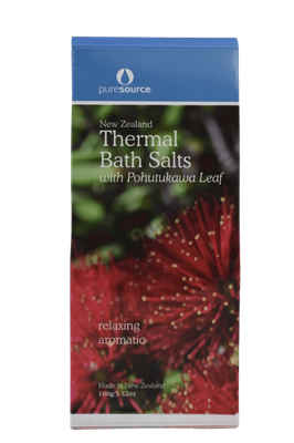 Thermal Bath Salts with Pohutukawa Leaf 100g