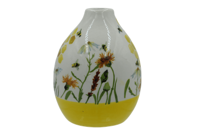 Bee Hive Vase Yellow 13cm