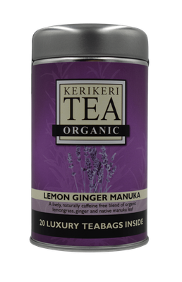 Kerikeri Lemon Ginger Manuka Organic Tea Bags