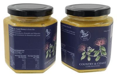 Out of the Woods Country and Coast Honey 500g Glass