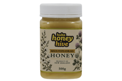 Huka Honey Hive Multifloral Honey 500g
