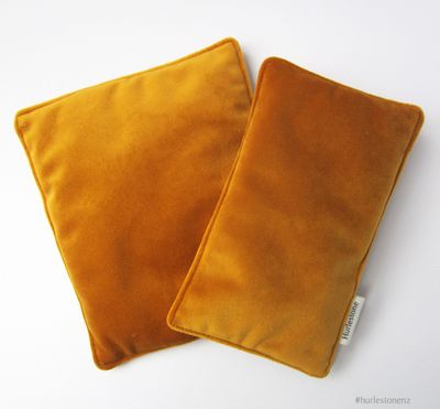 Mustard Pen Pillow - Small/Large from NZ$16.00