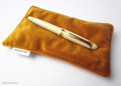 Mustard Pen Pillow - Small/Large from NZ$16.00