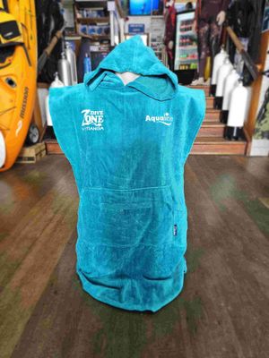 Aqualine Adult Poncho Towel - Divezone Branded