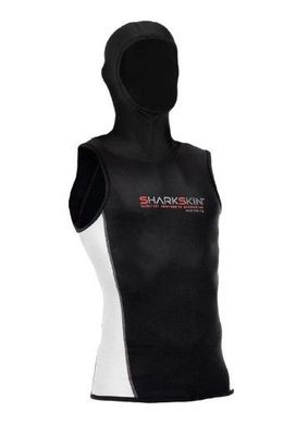 Sharkskin Mens Chillproof Vest with Hood