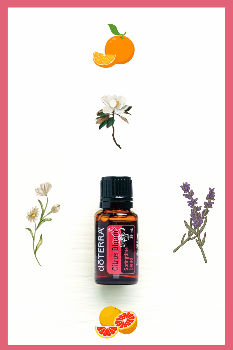 doTerra Citrus Bloom Springtime Blend, 15ml Oil, 10ml Purefume