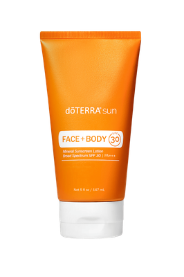 doTERRA Sun Rejuvenating Face + Body Mineral Sunscreen Lotion SPF 30