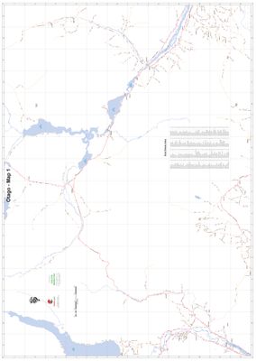 Otago 1 A0 Wall Map