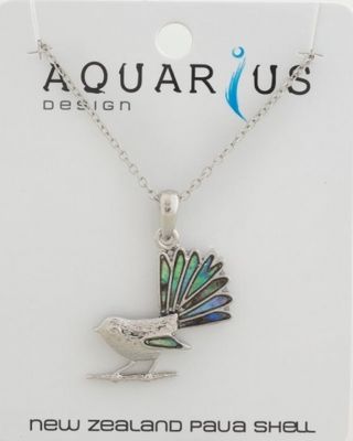 Paua Fantail Necklace