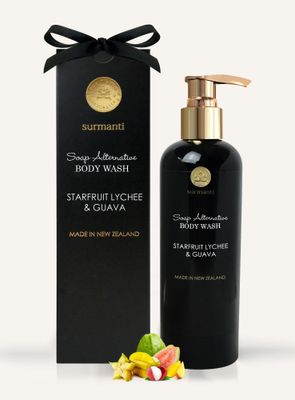 Surmanti Body Wash - Starfruit Lychee &amp; Guava